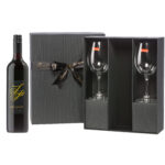 Wine in Black Gift Boxes
